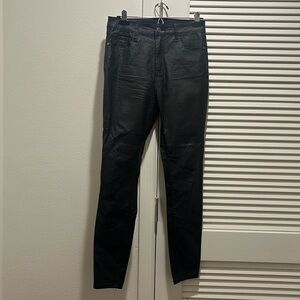 Black leather pants from Top ❤️ Trends, Size 9. (DISCLAIMER in description)!